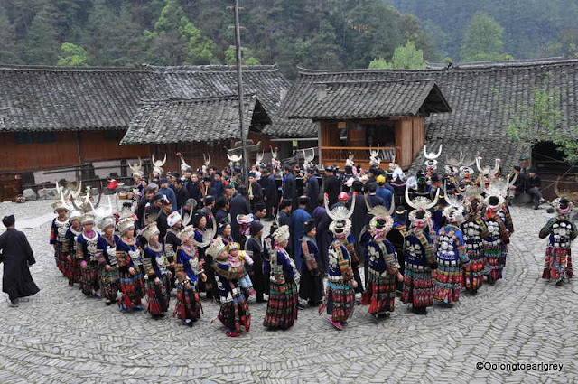 Miao Minority Festival, Langde, China