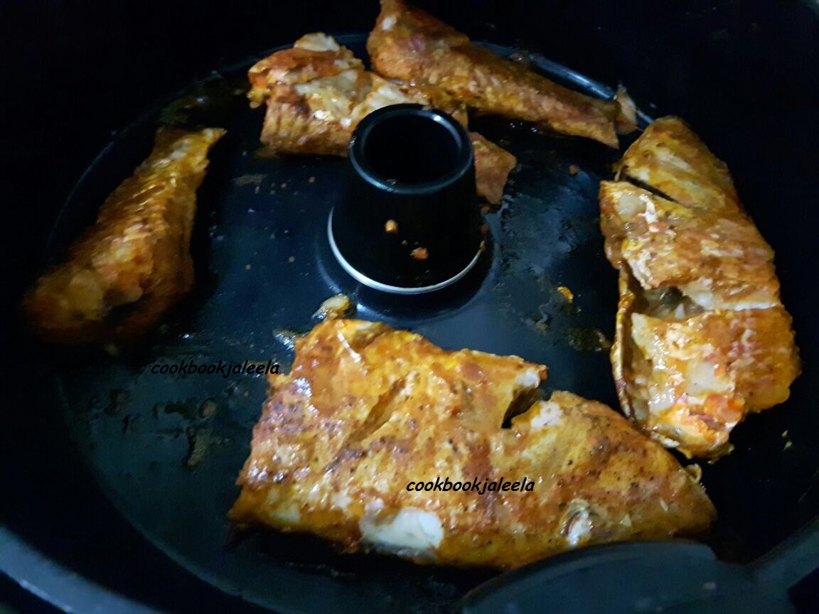 Cook Book Jaleela Red Snapper Fish Fry Air Fryer Fish Fry