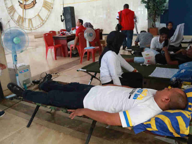 Alumni SMP Kristus Raja Jayapura Sumbang 150 Kantong Darah Ke PMI