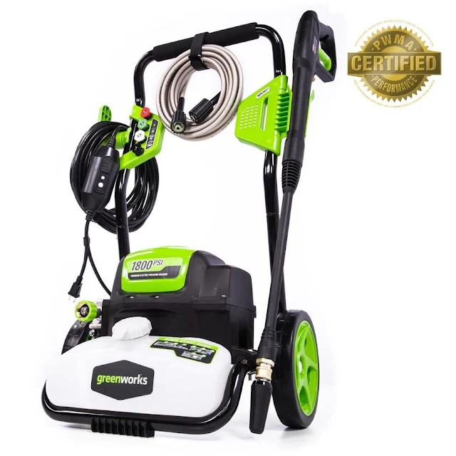 Greenworks 1800 pressure washer review