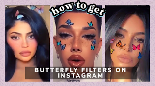 Butterfly filter instagram, How to get butterfly filter on instagram