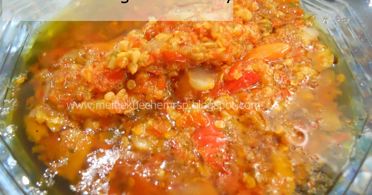 Resep cara membuat Sambal Bawang  PEDAS Resep Juna