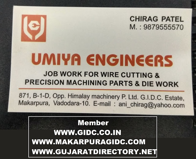 UMIYA ENGINEERS - 9879555570 GIDC