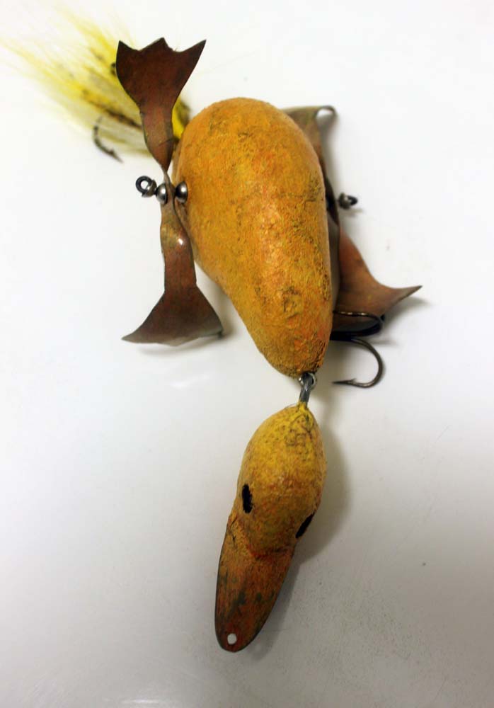 Chance's Folk Art Fishing Lure Research Blog: My first duck lure- Best  Chance Husky Musky Duckling