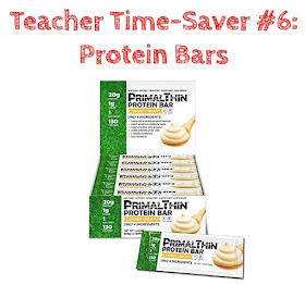 Top Teacher Time-Savers at Home: Protein Bars