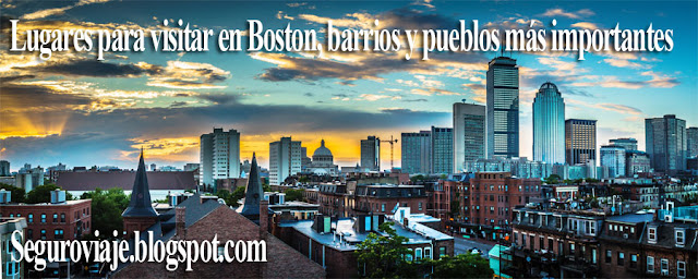 Lugares para visitar en Boston