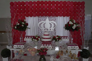 Decoração de festa 15 anos