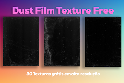30 Texturas sujas ( Dust Texture Film) - Grátis.