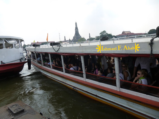 Boat in Chao Phraya River, Bangkok