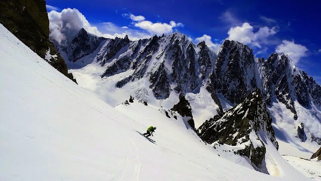 ski de rando Glacier des Améthystes