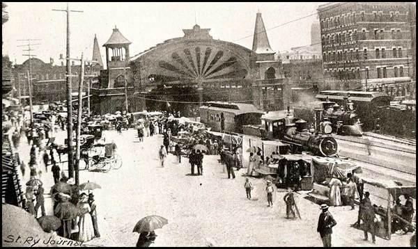 Train Travel in the 1800s: Atlanta Union Station in 1871