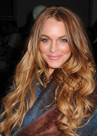 lindsay lohan hair color