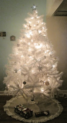 White Christmas Tree