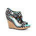 Your daily dose of pretty: Babycham Sherbet Polka Dot Cork Wedges from ASOS
