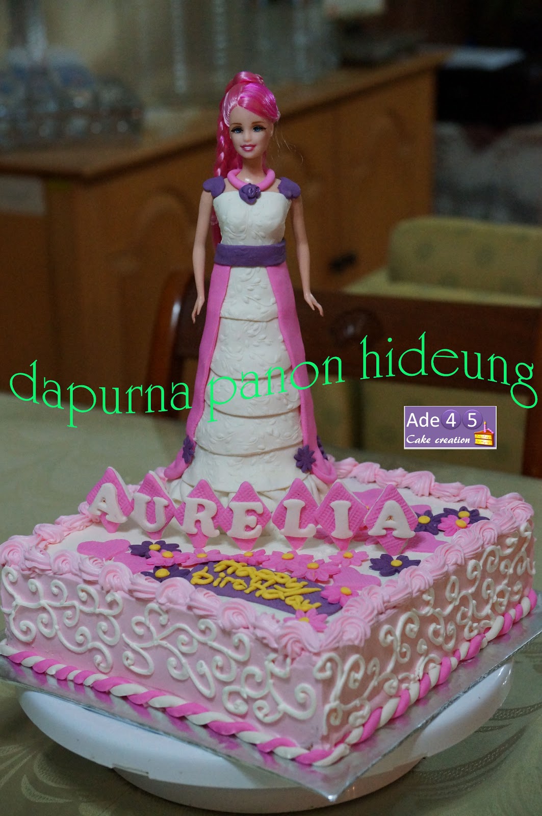 Dari Sentuhan Jemari Barbie Pink Bdc Aurelia