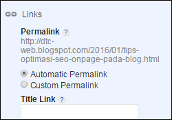 tips menjadikan url permalink lebih friendly