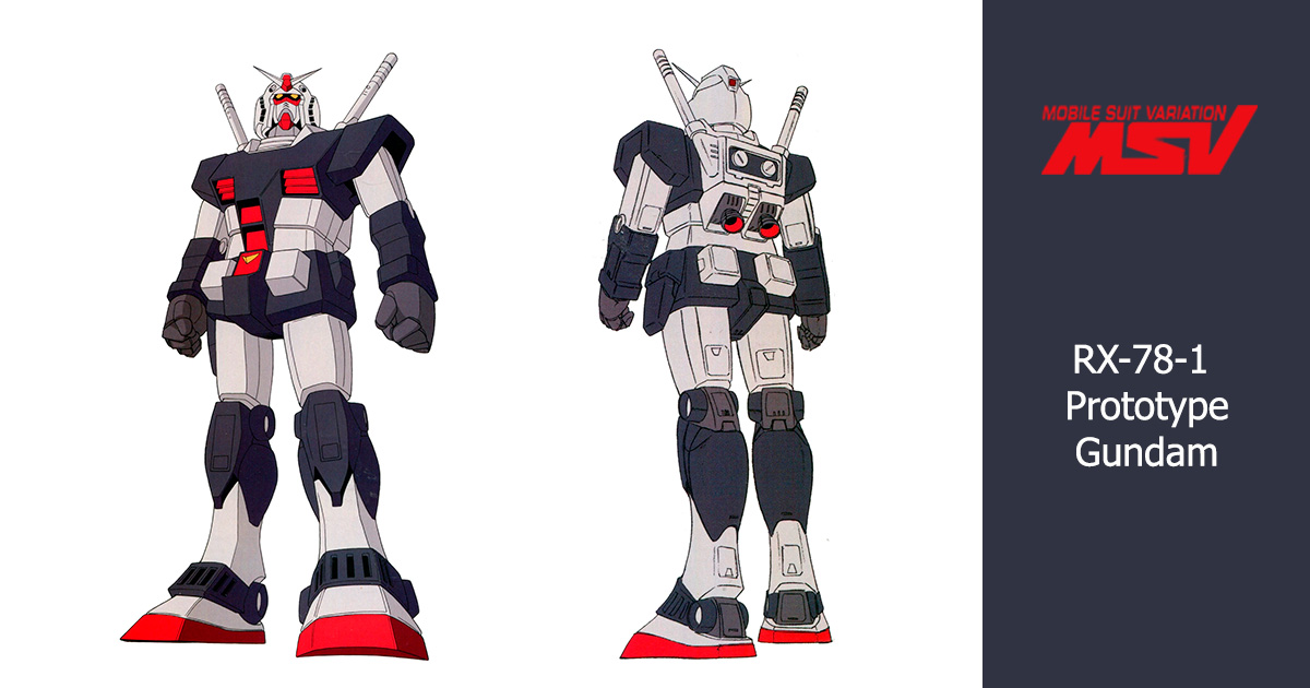 RX-78-1 Prototype Gundam - 01