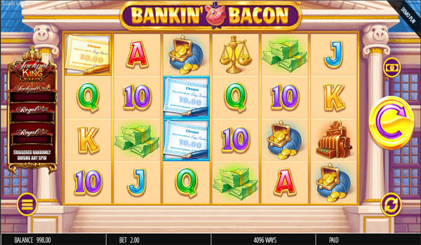 Main Gratis Slot Indonesia - Bankin Bacon (Blueprint Gaming)