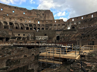 El Coliseo de Roma por dentro