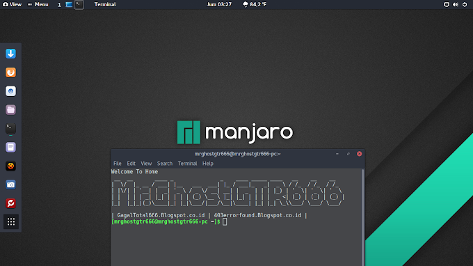 Perintah Dasar Terminal di Linux Manjaro