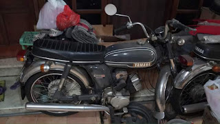 Dijual Motor Yamaha Rs 100 tahun 1970