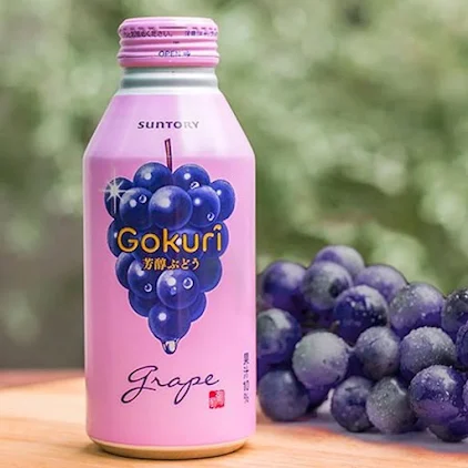 Gokuri Drink Grape Juice Japanese Beverage