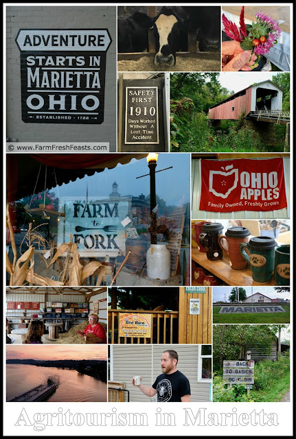  where to stay, where to eat, and what to do for a girlfriend's getaway in Marietta, Ohio, part one of my series on Agritourism Adventures in Marietta.