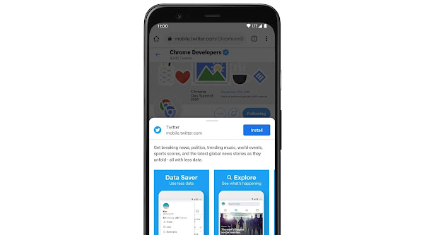 Did you know Google Chrome is releasing a new progressive web application user interface installation for Android users
