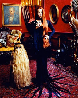 Gillian Anderson as Morticia Addams