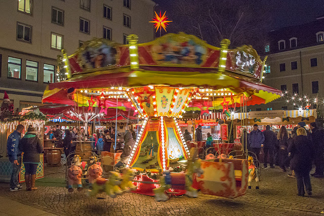 Dresden Germany oldest Christmas markets Striezelmarkt 