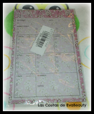 planner semanal kawaii bonito papeleria aliexpress