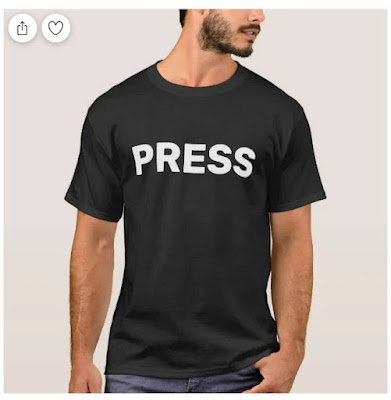 Press  T-Shirt for Sale at Zazzle Gregvan