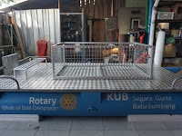 Perahu Aluminum Sampah Rotary - Denpasar Bali