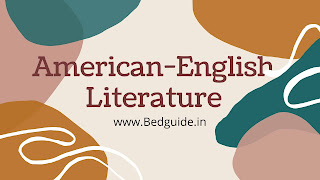 Important American-English Literature For UGC NET