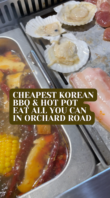 CHEAPEST KOREAN BBQ & HOT POT EAT ALL YOU CAN IN ORCHARD ROAD SINGAPORE | Gangnam Story Korean Steamboat & BBQ