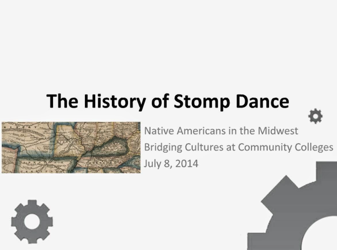 The History of Stomp Dance Webinar from Native Americans in the Midwest.