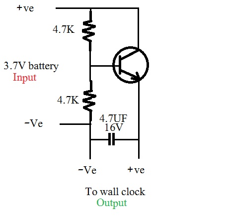 Lifetime wall clock battery