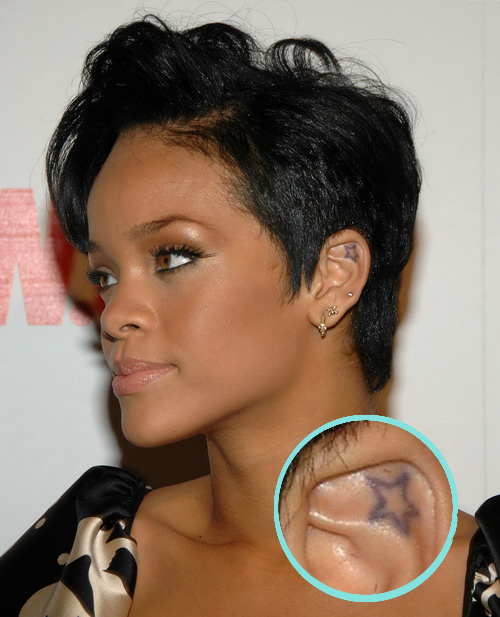 Style All the Stylish Rihanna's Tattoos