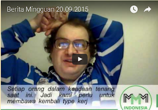 Video News Update Berita Mingguan MMM Mavrodian Indonesia Tanggal 20 September 2015