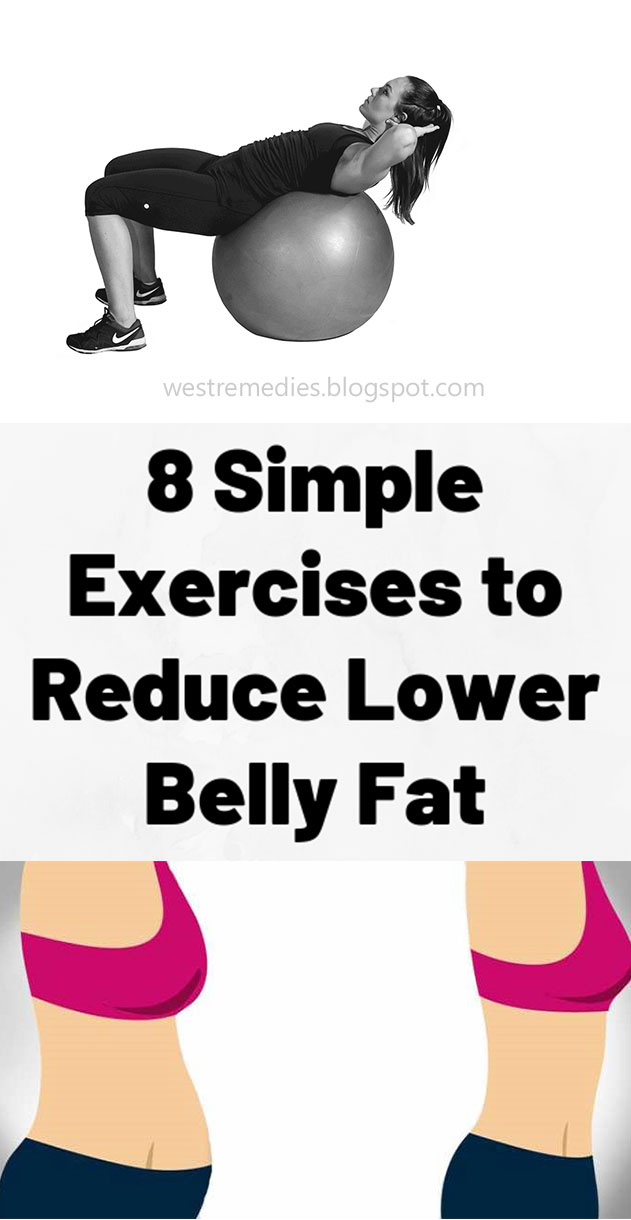 Eight Simple Exercises to Reduce Lower Belly Fat