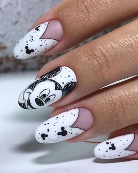 Uñas disney mickey mouse