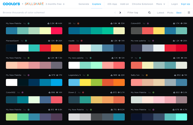 Generate Beautiful Color Palettes-Rasha Design