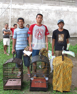 Juara 1, 2 dan 3 kelas Kapas Tembak Kujang