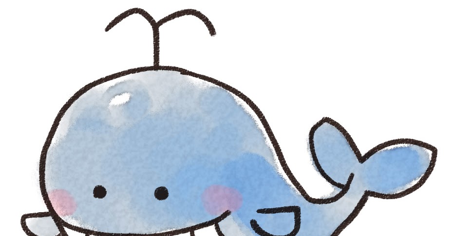 クジラのイラスト ゆるかわいい無料イラスト素材集