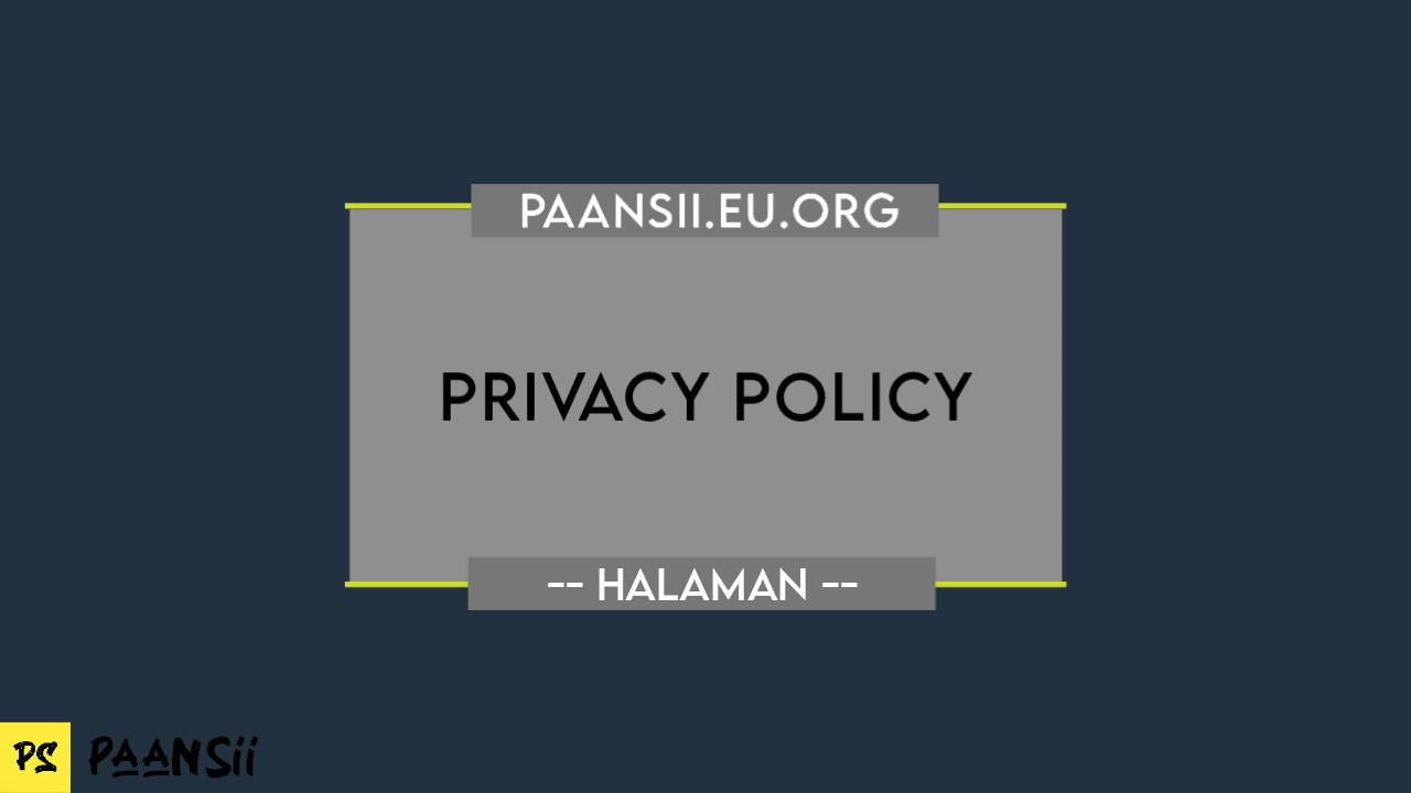 Privacy Policy - Paansii