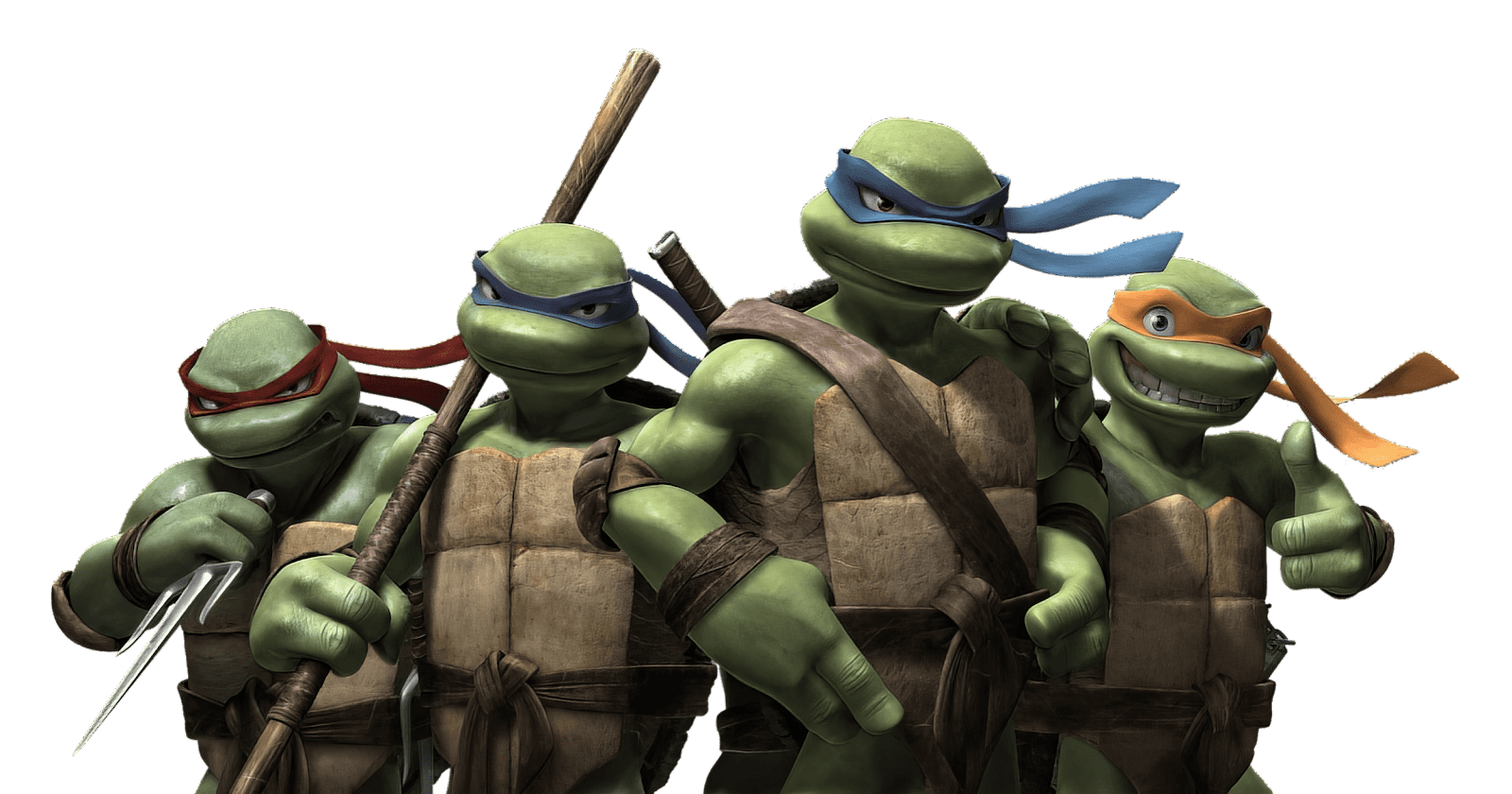 Grandi immagini di las tortugas ninja cù sfundu trasparente in u formatu png