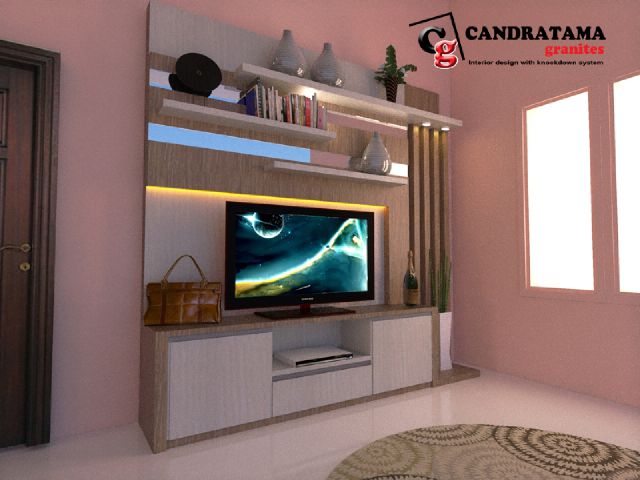 Desain Backdroop TV  Murah  Desain Rak  TV  Murah  Desain 