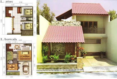 model rumah sangat sederhana terbaru