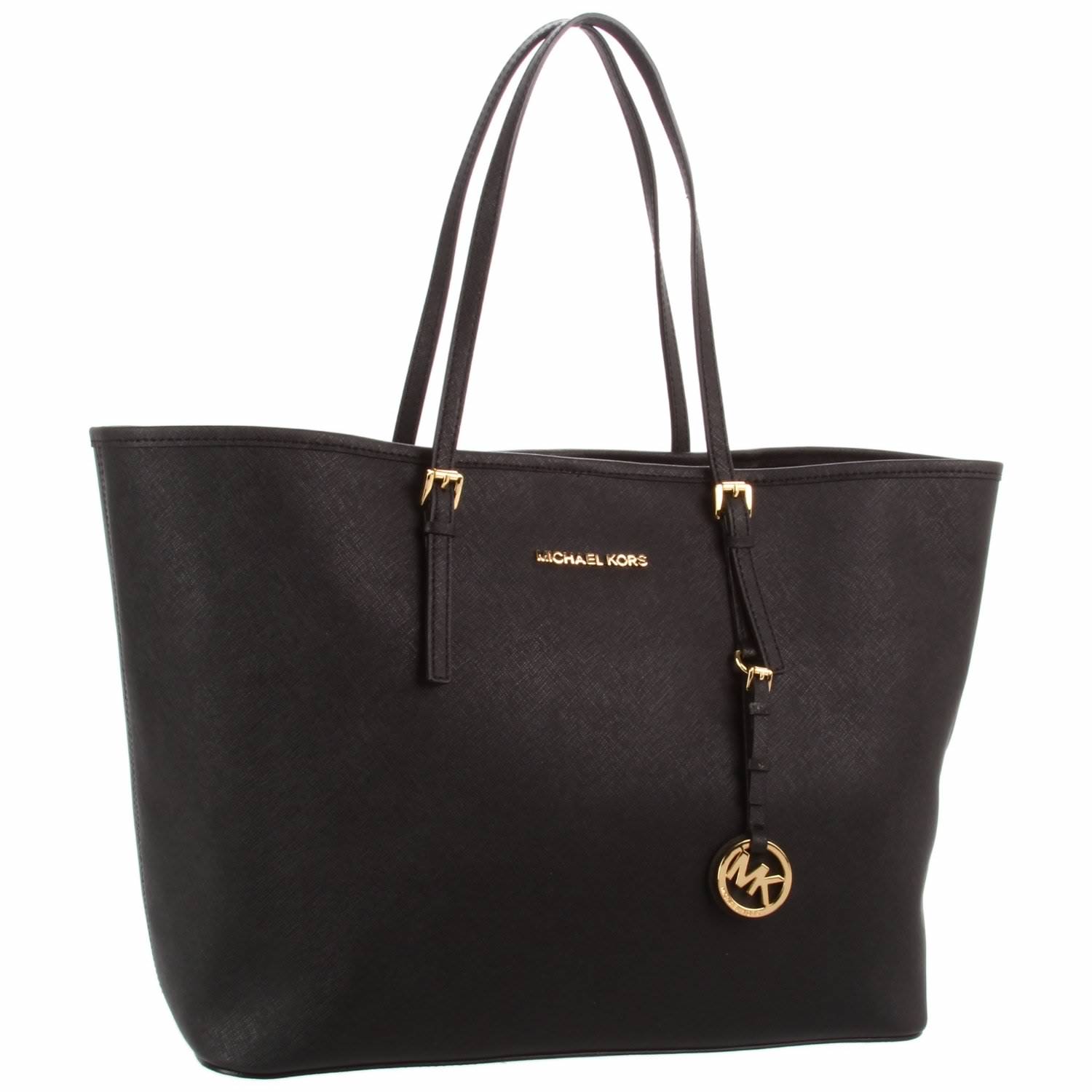 Michael Kors Jet Set Travel Logo Medium Travel Tote