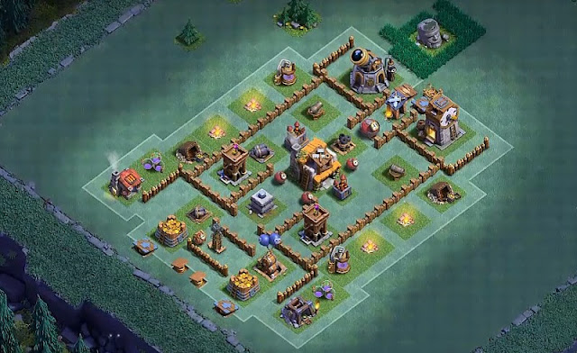 Base de Constructor Nivel 5 Clash of Clans 